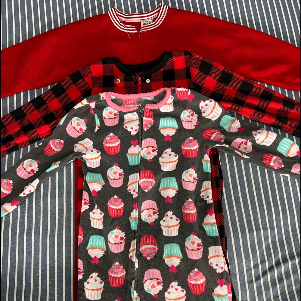 3pc set warm onesie Size 5T